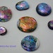 Intense Pastel Dichroic Cabochons