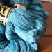 Vintage TURQUOISE Mercerized CROCHET COTTON