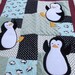 Penguin Baby Quilt