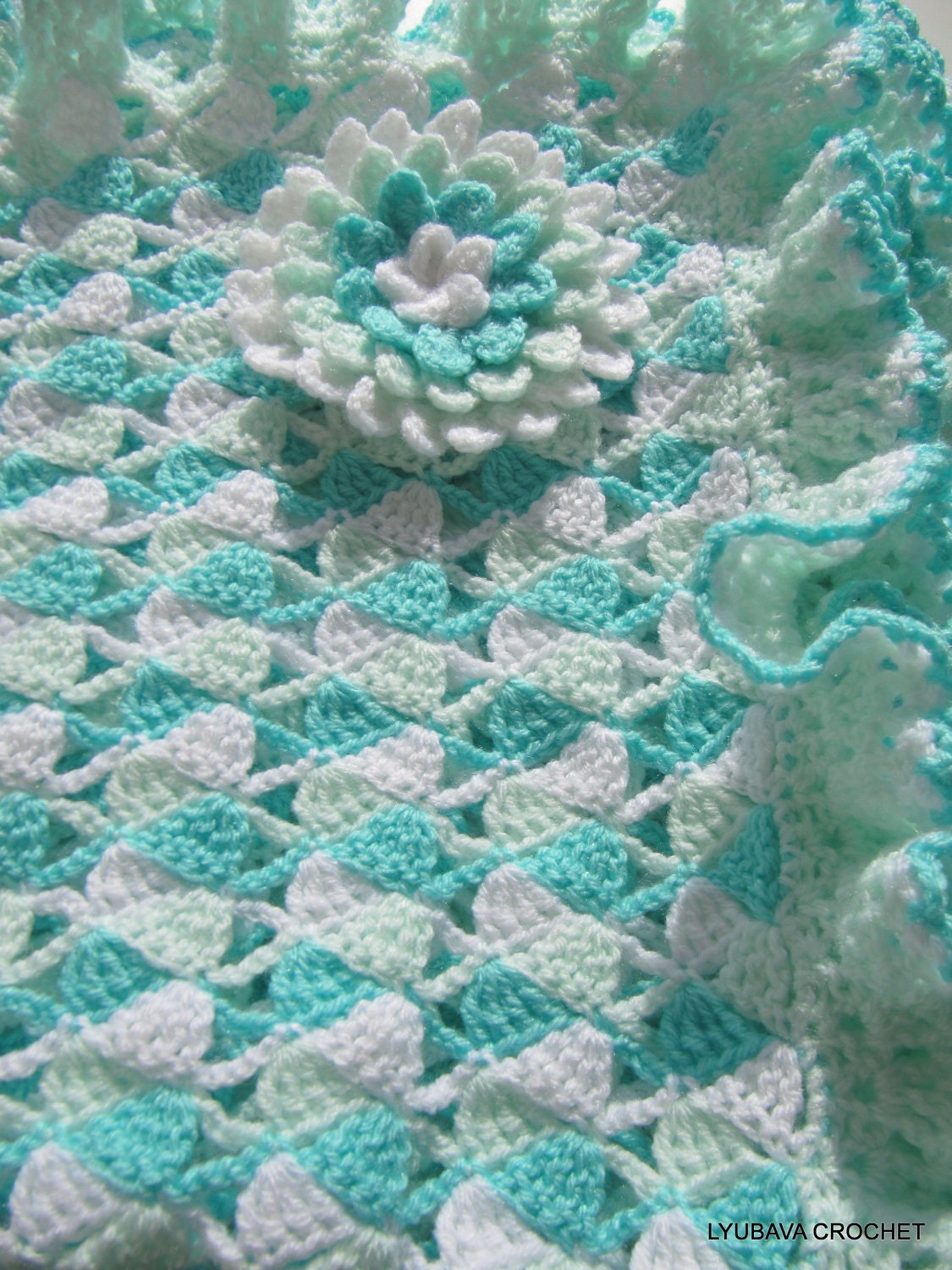 Baby Blanket Crochet Border Patterns