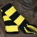 Harry Potter Inspired scarf in Hufflepuff colors