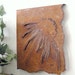 Wall Art, Coneflower, Echinacea, Metal Wall art, other styles & colours available