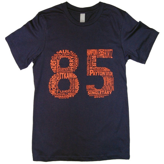 1985 bears shirt