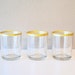 RESERVED: candle holder / gold dipped / home decor / votive / glass / christmas decor