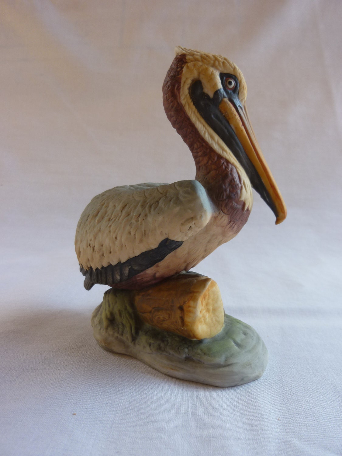 Lefton China Hand Painted Pelican Figurine