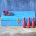 Vintage Bernz-Omatic Propane Kit Tin Box Blue Metal
