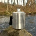 Vintage Aluminum Coffee Pot Percolator by Mirro, Great for Camping, Travel, Cabin --Father's Day--