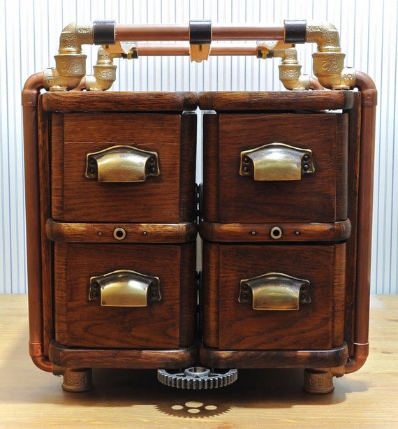 Steampunk Tabletop Drawers