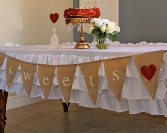 Love is sweet banner | Etsy