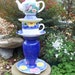 Hummingbird Flower Teapot Totem