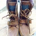 Vintage Polo Ralph Lauren Ranger Boots Brown Leather