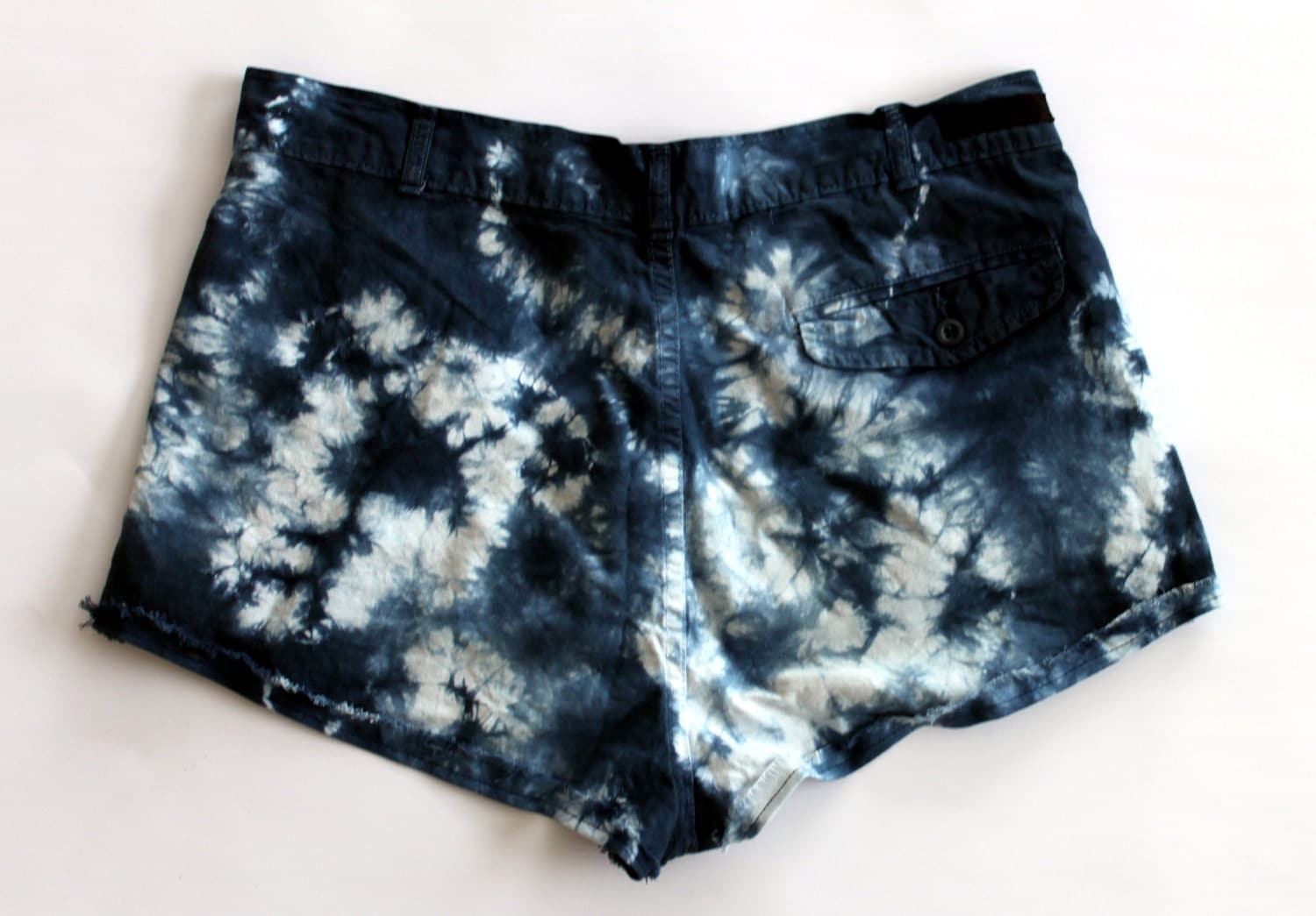 Tye Dye Cotton Short Shorts by shopAB on Etsy