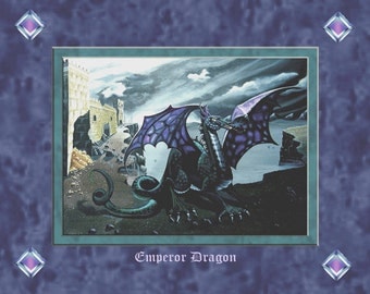 Emperor Dragon 8x10 print