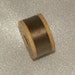 Antique 1930 Belding Corticelli Silk Buttonhole Silk Twist Thread Size D 10 Yd. Wooden Spool Cocoa Brown