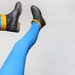 Leather boots Size 37 7 in dark brown and orange