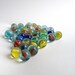 40 colourful fun vintage glass marbles