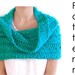 Crochet pattern Pdf- crochet cowl
