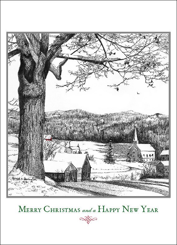 Vermont Christmas Cards 