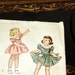 Simplicity 2529,Vintage Girls size 5, Dress Pattern, 1940s Sewing Pattern