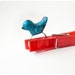 christmasinjuly Cute Ring - Little Blue Bird - Free shipping