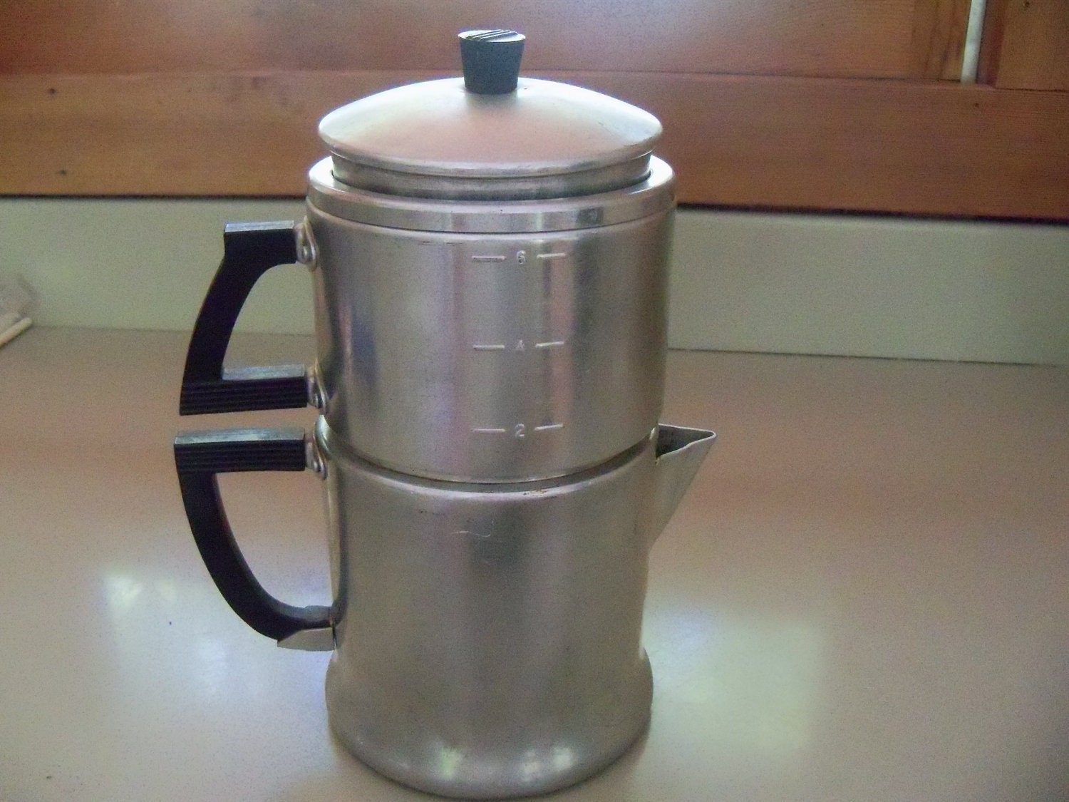 Vintage 1940s Wear Ever Dripolator Coffee Pot by KitschyKooVintage