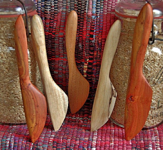 Scandinavian Style Wooden Butter Knife