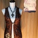 Upcycled Tattered Rocker Shabby Chic Bojo Gypsy Vest Country Cowgirl Bohemian Artsy Vest