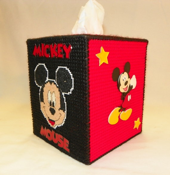 mickey mouse fabric toy box