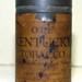 Antique Primitive 1800s rare Ole Kentucky Tobacco Tin Can Original Papers Labels Dist. of Mass and Irs Stamp