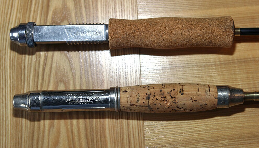 Early Vintage 2 Fly Fishing Rods RICHARDSON COPPER & Union