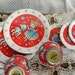 Cute Vintage Ohio Art Tin Litho Childrens' Toy Dishes