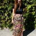 Hippie Double Print Floral Maxi Dress