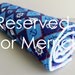 Baby Blanket, Nautical Lattice in Blue and White Bubble Dot Minky