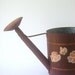 RESERVED ITEM for Suzette C: Vintage Metal Watering Can Planter