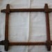Antique Wooden frame, corner leaf decorations