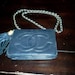 Vintage Navy Blue Chanel Purse