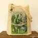Alice in Wonderland Illustration Eco Cotton Tote Bag
