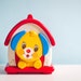 Vintage Kiddicraft Puppy in Doghouse Windup Musical Toy