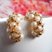 Vintage Avon Faux Pearl Fashion Earrings