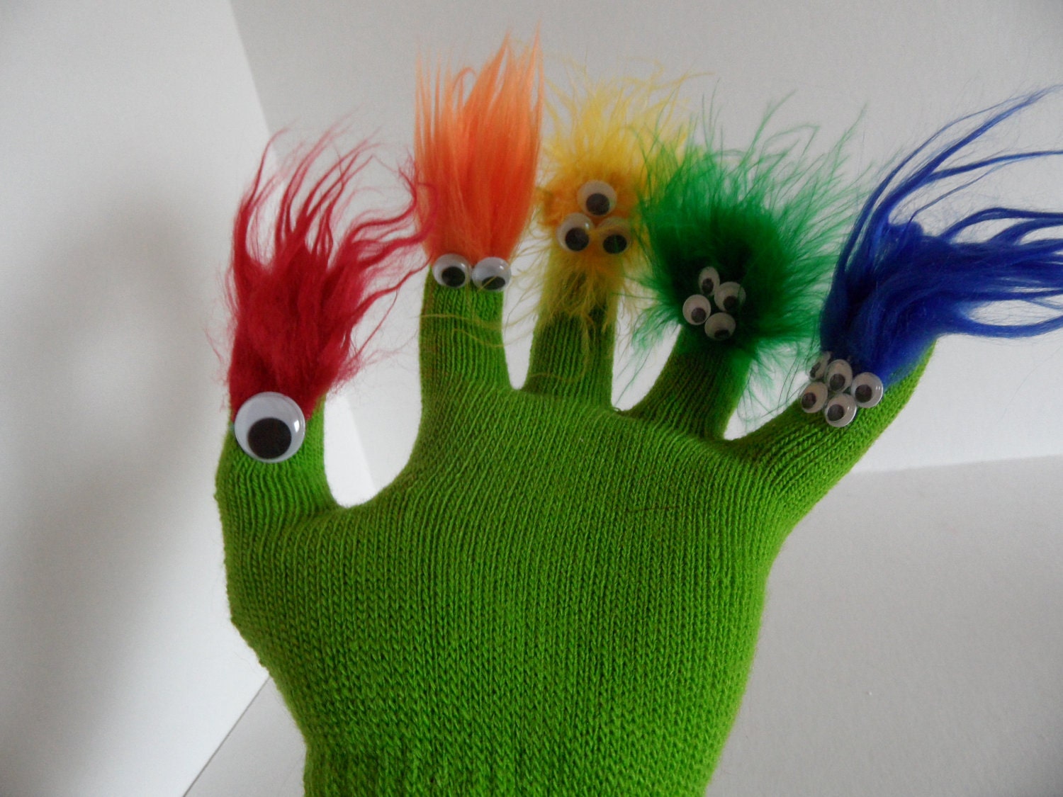 Monster Glove Puppet for Adoption