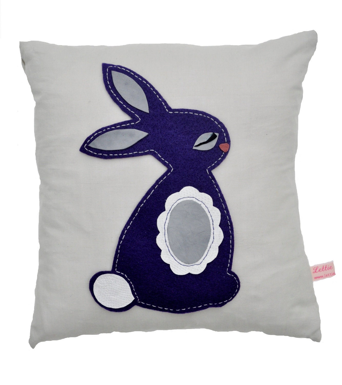 bunny shaped cushion