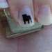 English Bulldog Nail Art Decals Set of 50 Vinyl Stickers Applique Manicure Pedicure Party Event Accessories