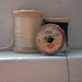 Vintage Spool Ring - Mint Blue ooak