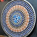 12" Decorative Ceramic Tile Plate