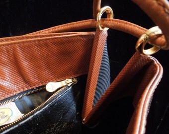 Authentic Vintage Bottega Veneta Shoulder Bag with Double Knotted Straps