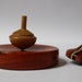 Empty Dish for two spinning tops