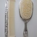 Godinger Silver Art Comb Brush vanity set vintage