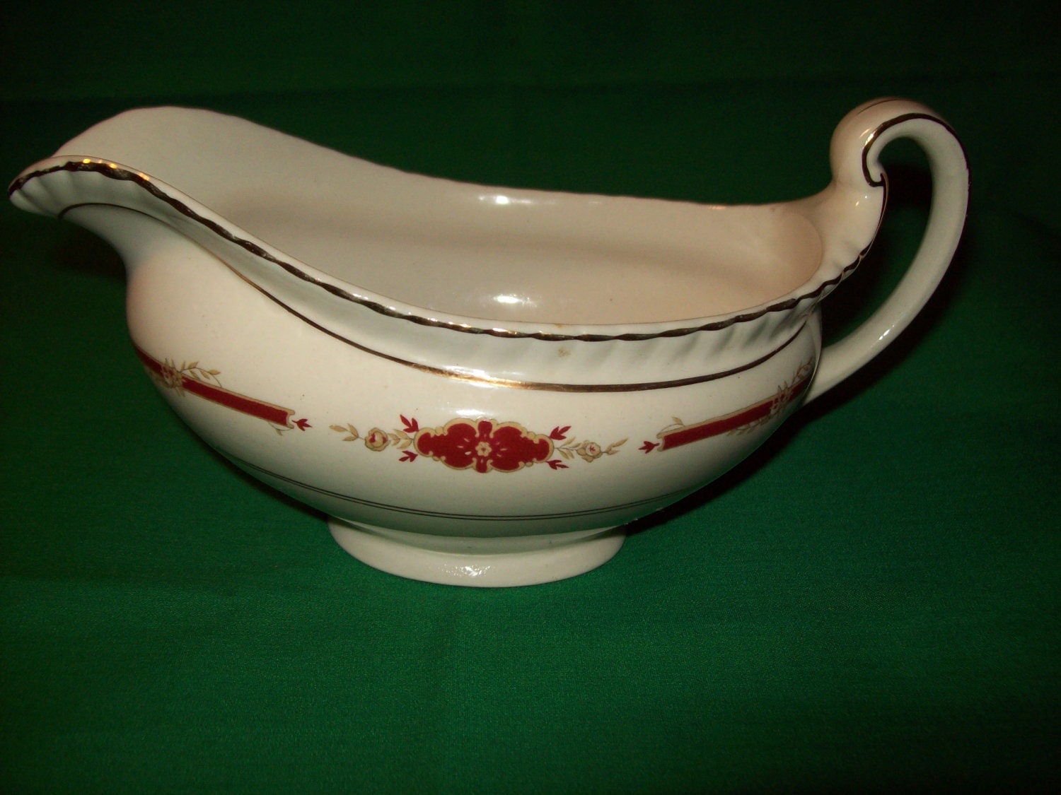 One 1 Johnson Bros. Gravy Boat Old English Pattern