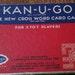 Kan-U-Go Vintage Card Game