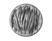 2 Riverside Grasses 7/8 inch ( 22 mm ) Metal Buttons Antique Silver Color